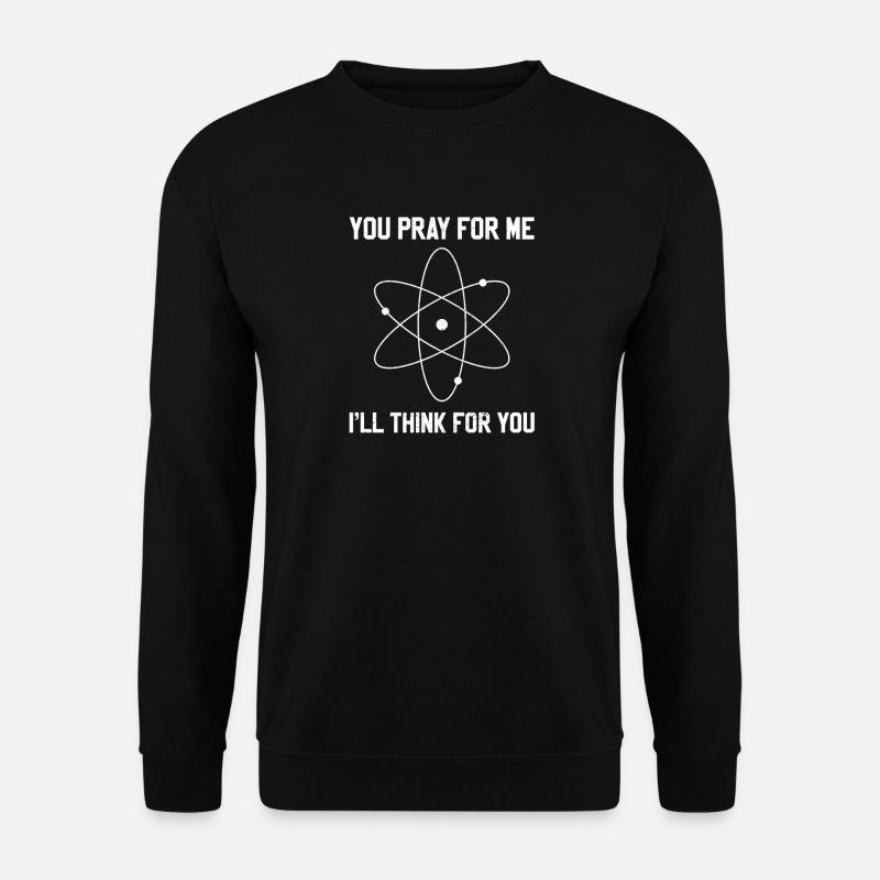 Wissenschaft - Atheist Atheismus - Unisex Pullover - Schwarz