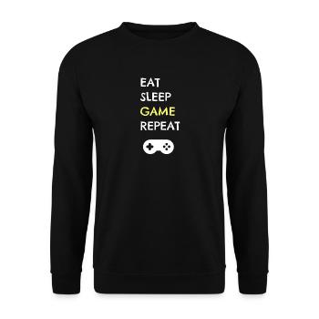 Gaming - Sweat-shirt Unisexe - noir - Devant - Alina (178cm) & Michal (187cm)