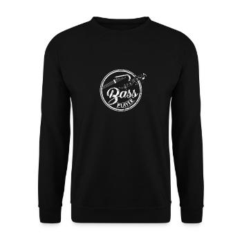 Bassiste bassiste fête des pères ami - Sweat-shirt Unisexe - noir - Devant - Alina (178cm) & Michal (187cm)