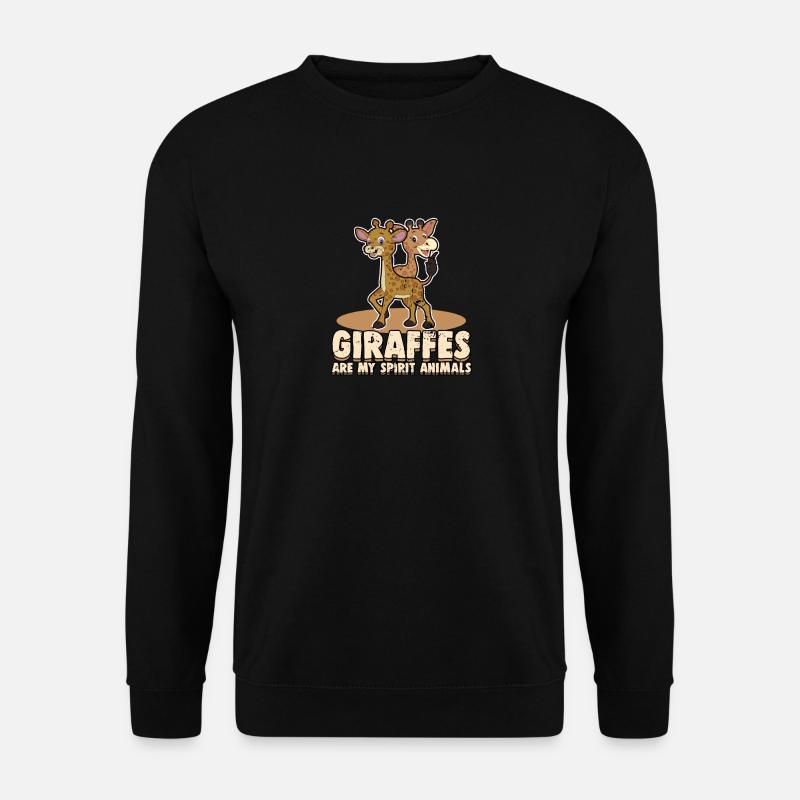 giraffes - Unisex Sweatshirt - black