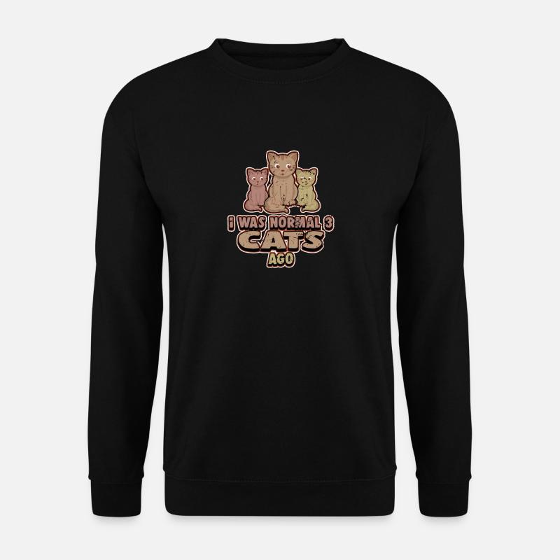 Katzendame - Unisex Pullover - Schwarz