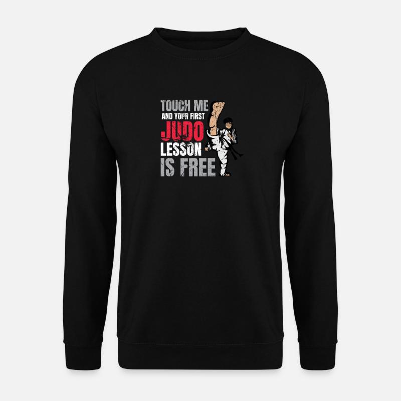 Judo - Unisex Pullover - Schwarz