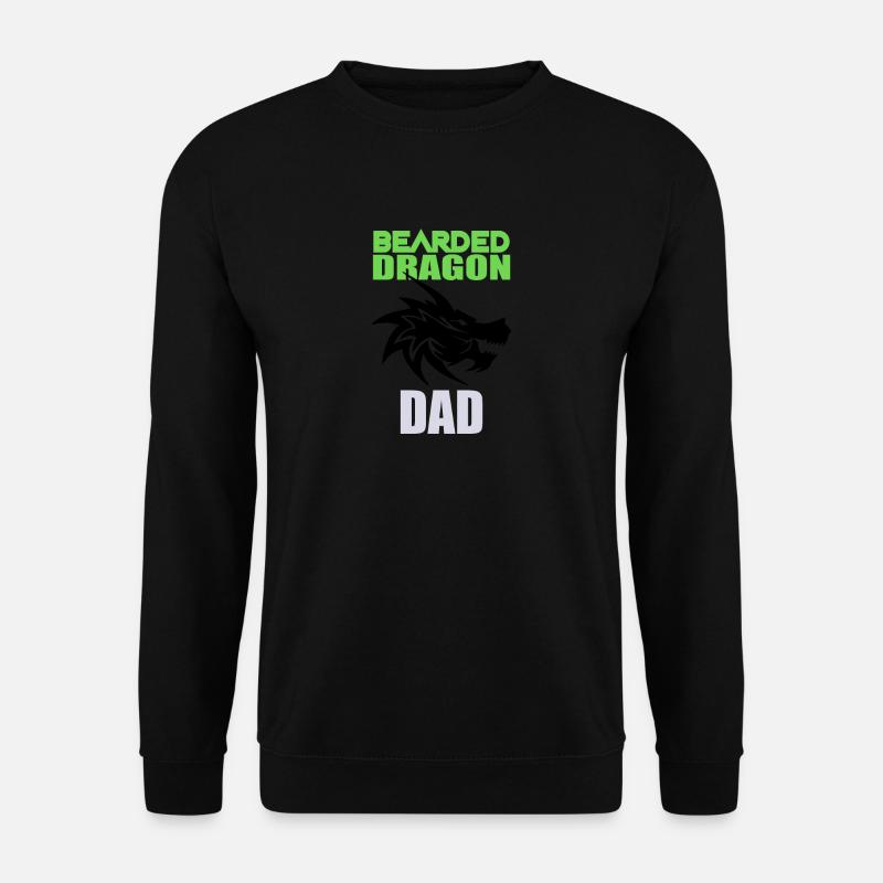 Bearded Dragon Dad - Unisex Sweatshirt - black