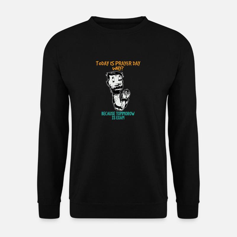 Prüfungen - Unisex Pullover - Schwarz