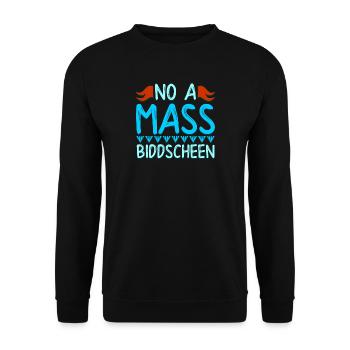 blockedTitle - Unisex Pullover - Schwarz - Vorne - Alina (178cm) & Michal (187cm)