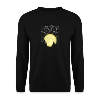 StarBicycle - Unisex Pullover - Schwarz - Vorne - Alina (178cm) & Michal (187cm)