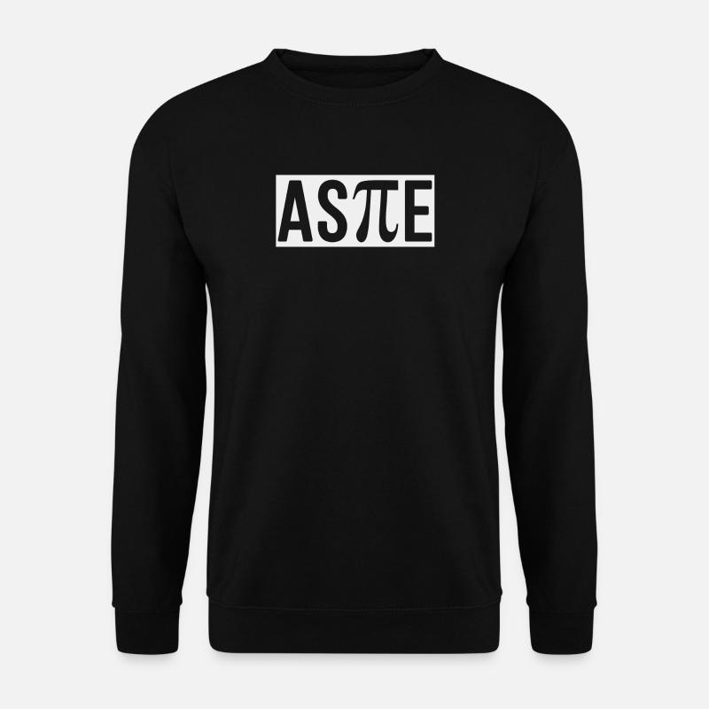 Asperger Syndrom Autismus Shirt "Aspie" Pi Lustig - Unisex Pullover - Schwarz
