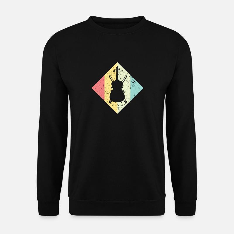 Kontrabass - Unisex Pullover - Schwarz