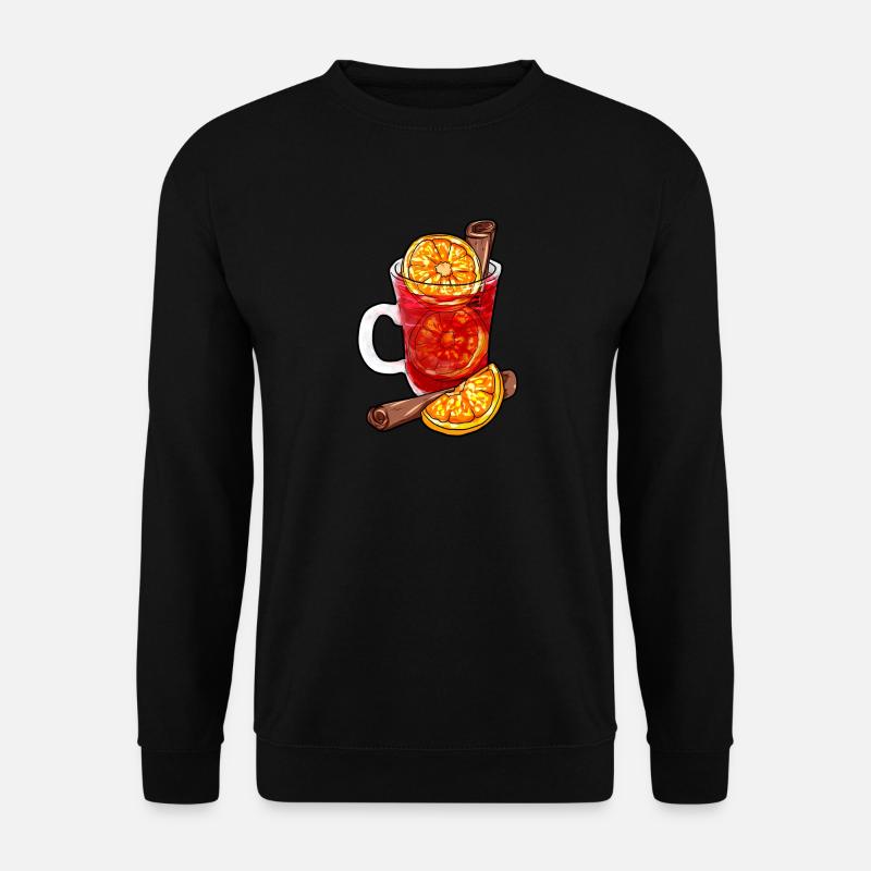 mulled wine - Unisex Sweatshirt - black