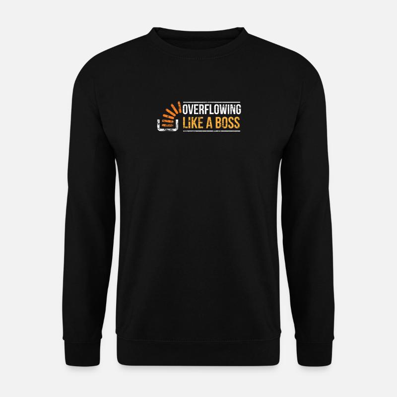 Programmateur Stackoverflow - Sweat-shirt Unisexe - noir