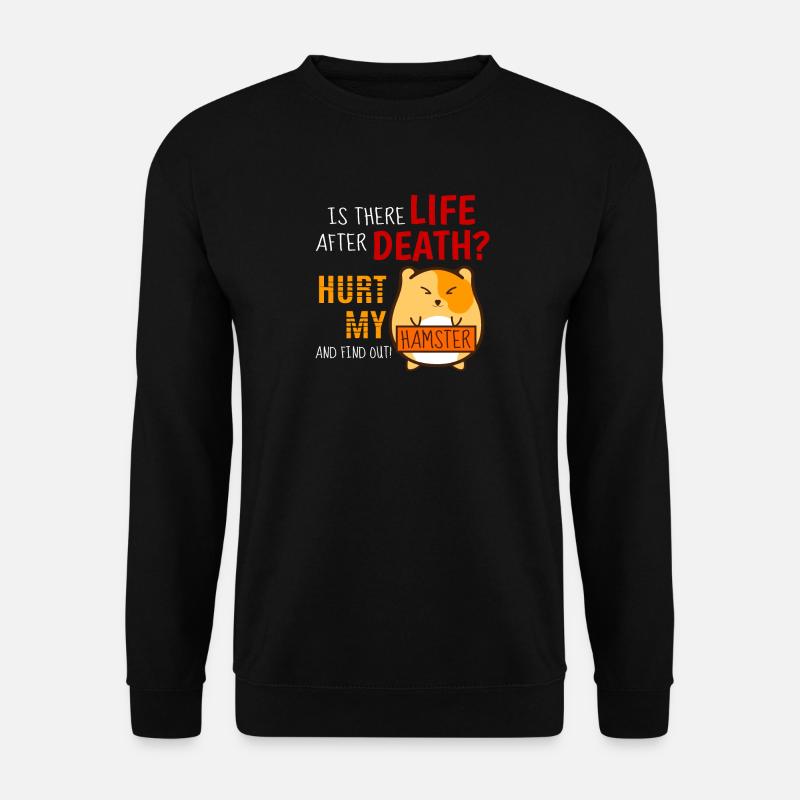 hamster - Unisex Sweatshirt - black