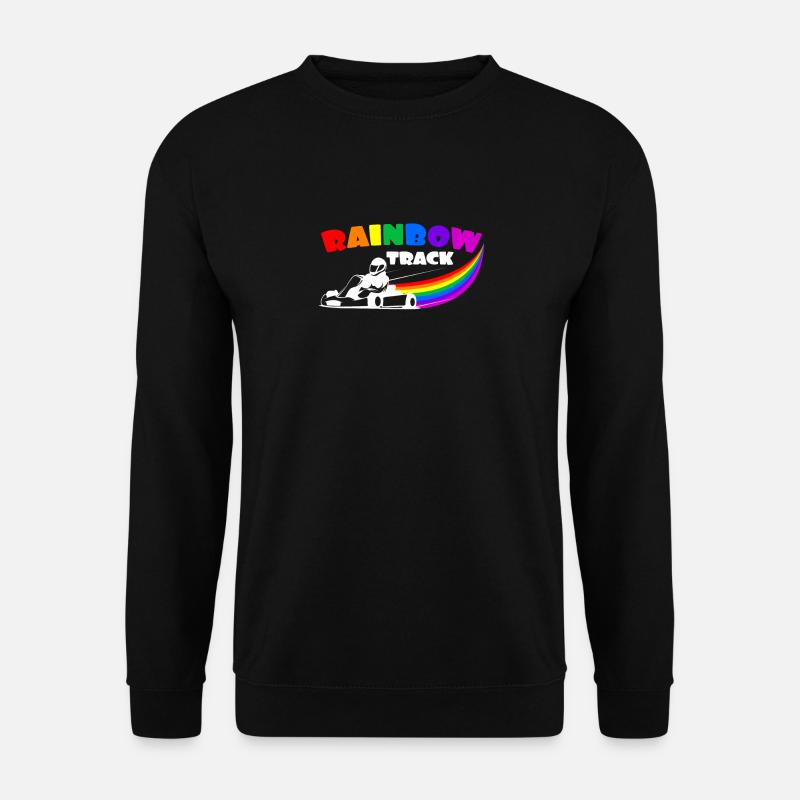 Rainbow Route - Unisex Sweatshirt - black
