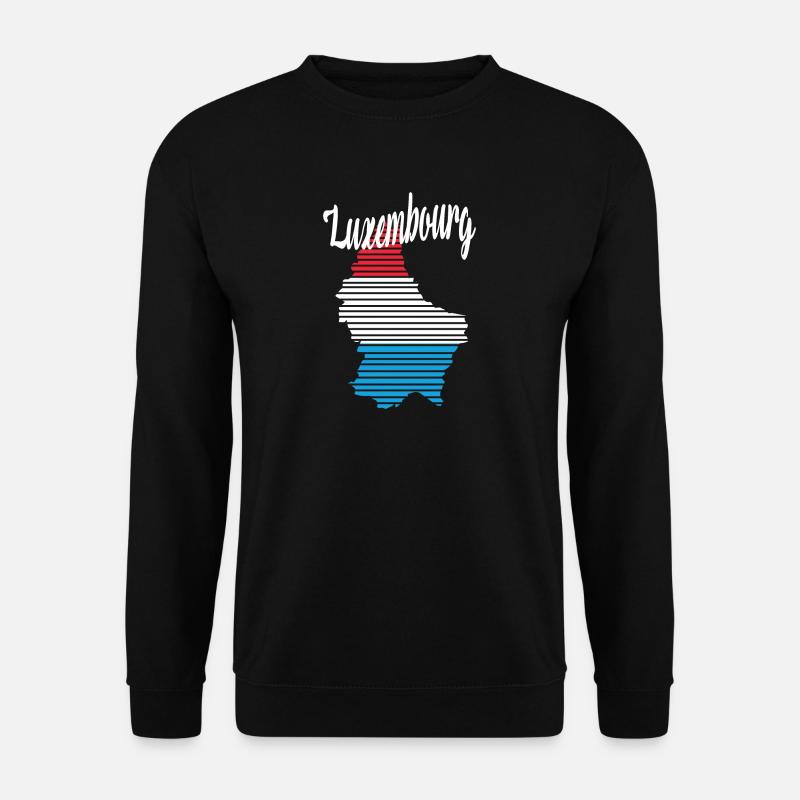 Luxembourg - Unisex Pullover - Schwarz