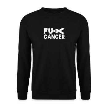 cancer - Unisex Sweatshirt - black - Front - Alina (178cm) & Michal (187cm)