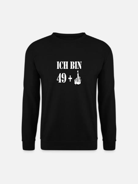 I AM 49 GIFT - Unisex Sweatshirt - black