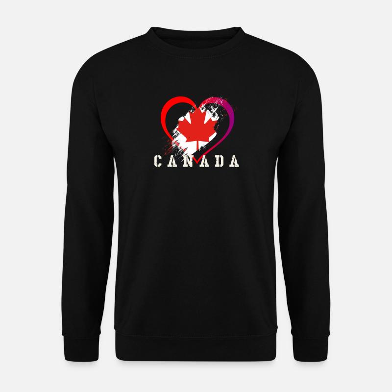 Ich liebe Kanada - Unisex Pullover - Schwarz