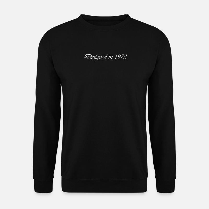 designed in 1973 - Unisex Pullover - Schwarz