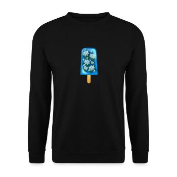 Lecker Jasmineeis - Unisex Pullover - Schwarz - Vorne - Alina (178cm) & Michal (187cm)