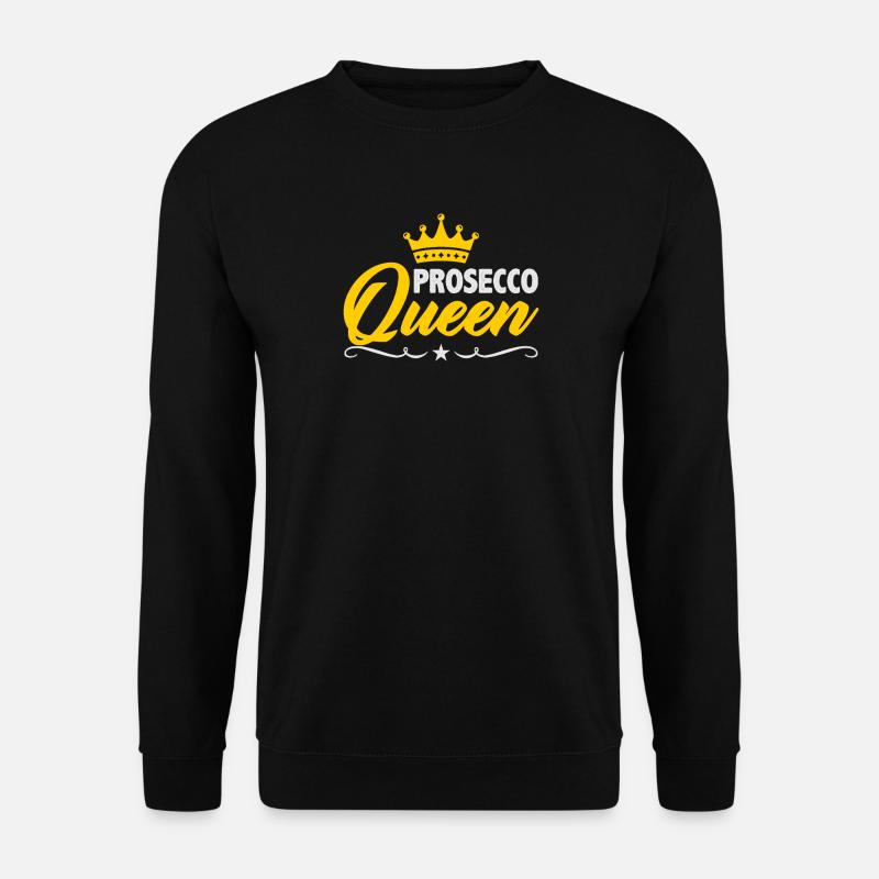 Prosecco Queen - Unisex Pullover - Schwarz