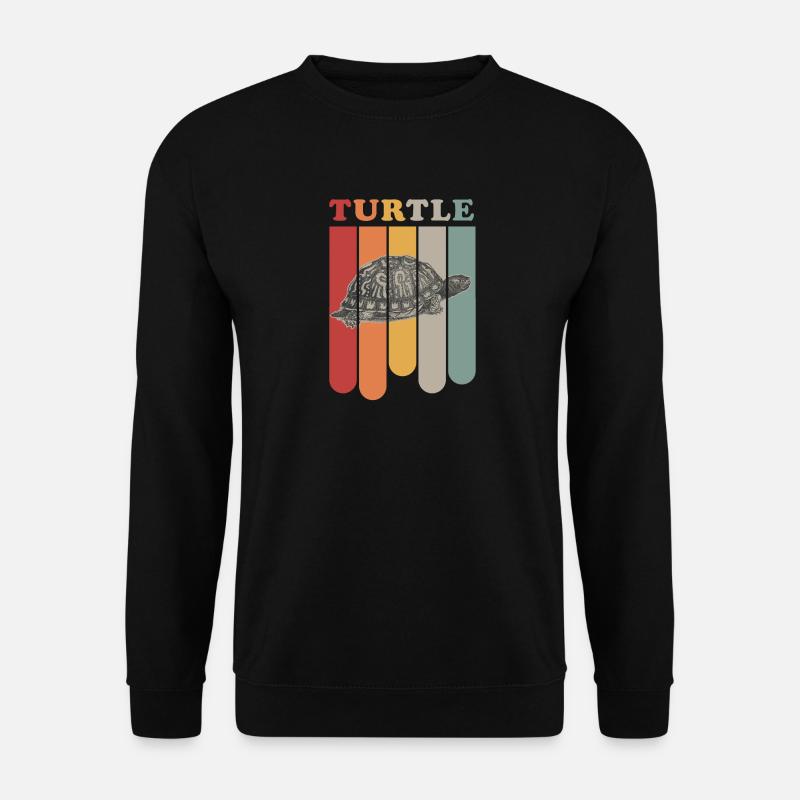 Schildkröte - Unisex Pullover - Schwarz