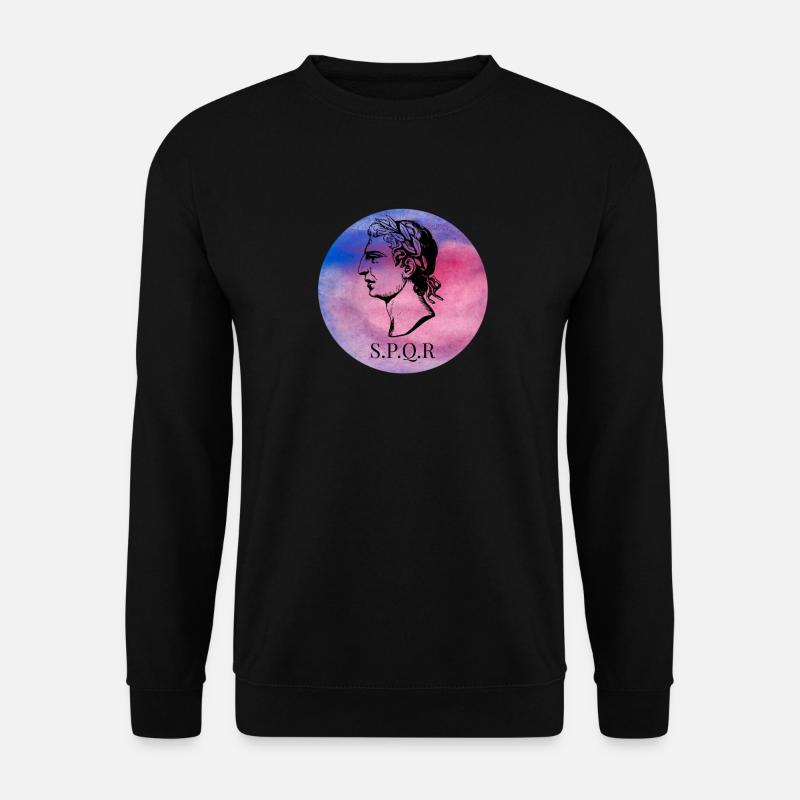Rome Spqr spqr Forum romain César - Sweat-shirt Unisexe - noir