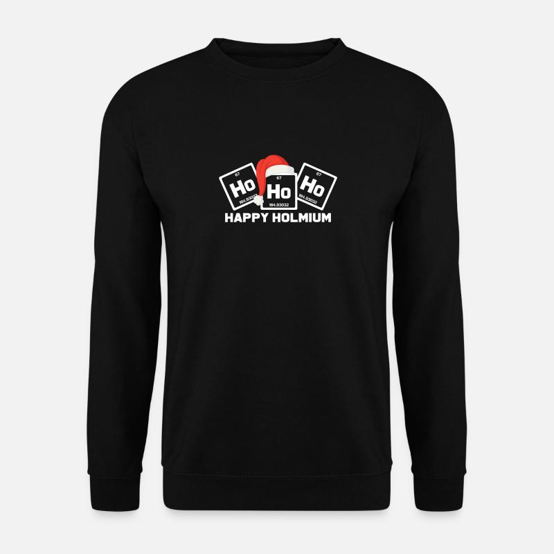 Weihnachten Periodensystem - Unisex Pullover - Schwarz
