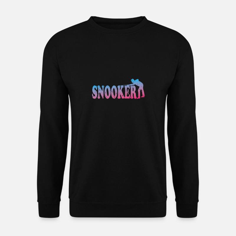 Snooker - Unisex Pullover - Schwarz