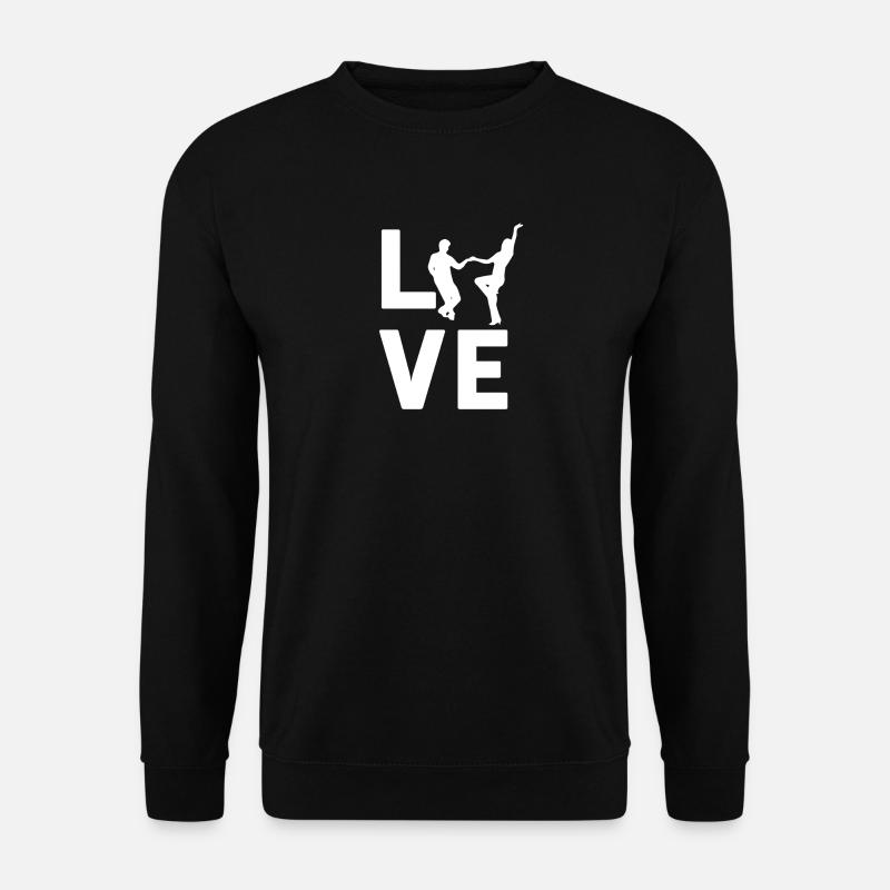 SWING DANCE LOVE - Graphic Shirt - Unisex Pullover - Schwarz