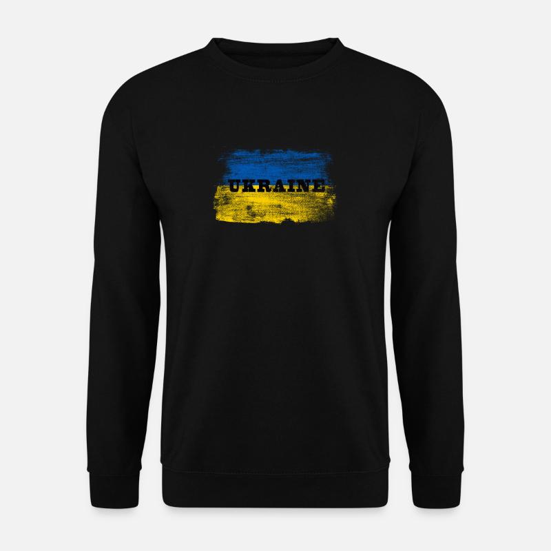 Ukraine - Unisex Pullover - Schwarz