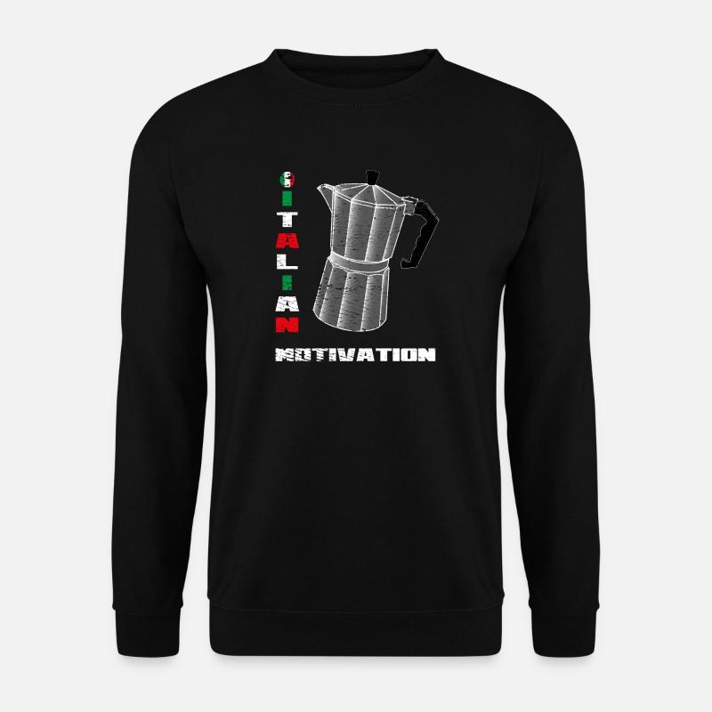 Italian motivation - Unisex Pullover - Schwarz