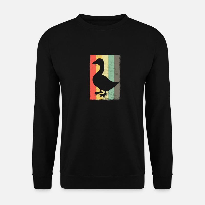 Gans - Unisex Pullover - Schwarz