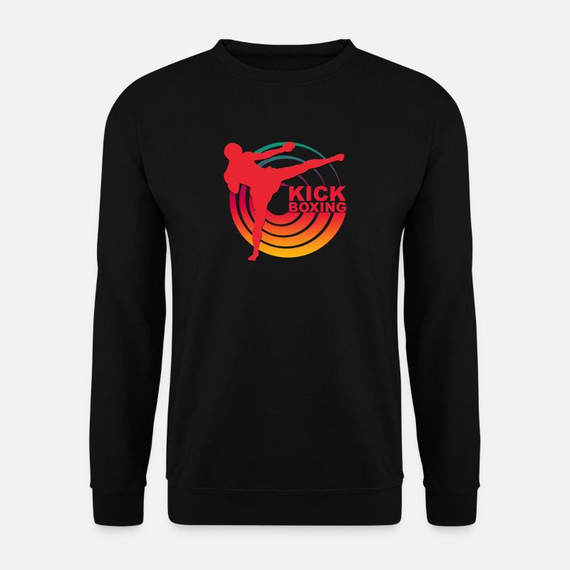 Kickboxing - Unisex Pullover - Schwarz