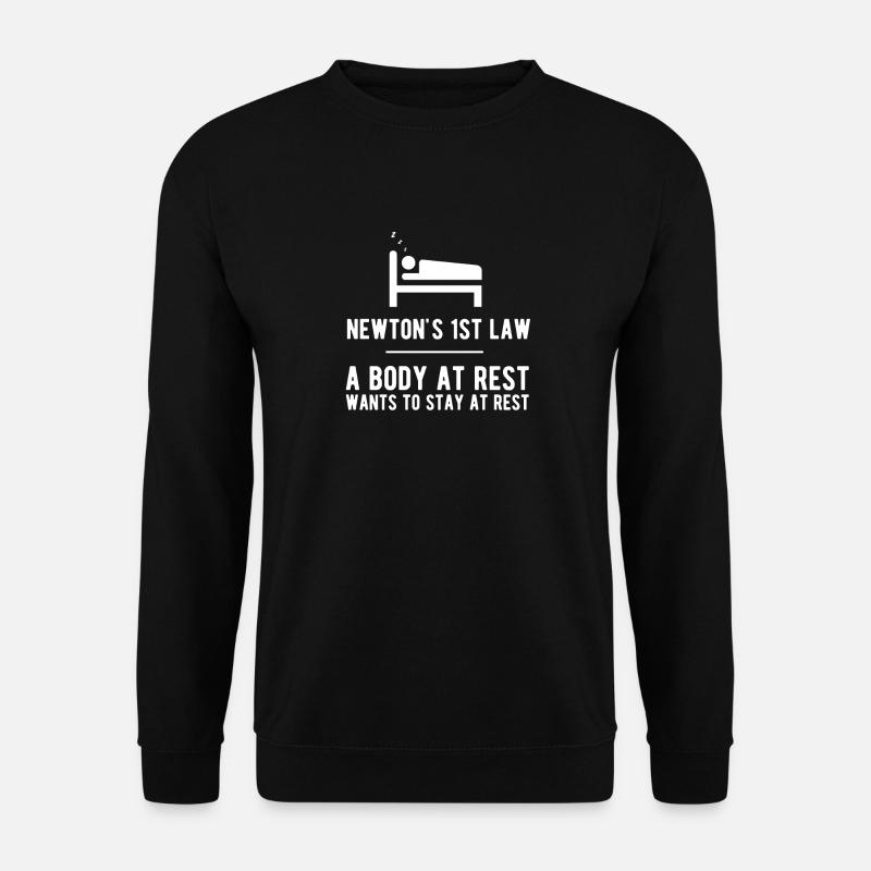 Newton's Law - Unisex Pullover - Schwarz