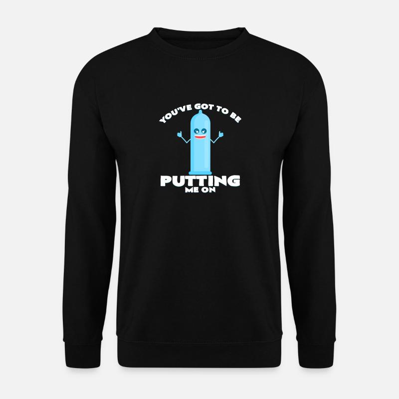 Kondom - Unisex Pullover - Schwarz
