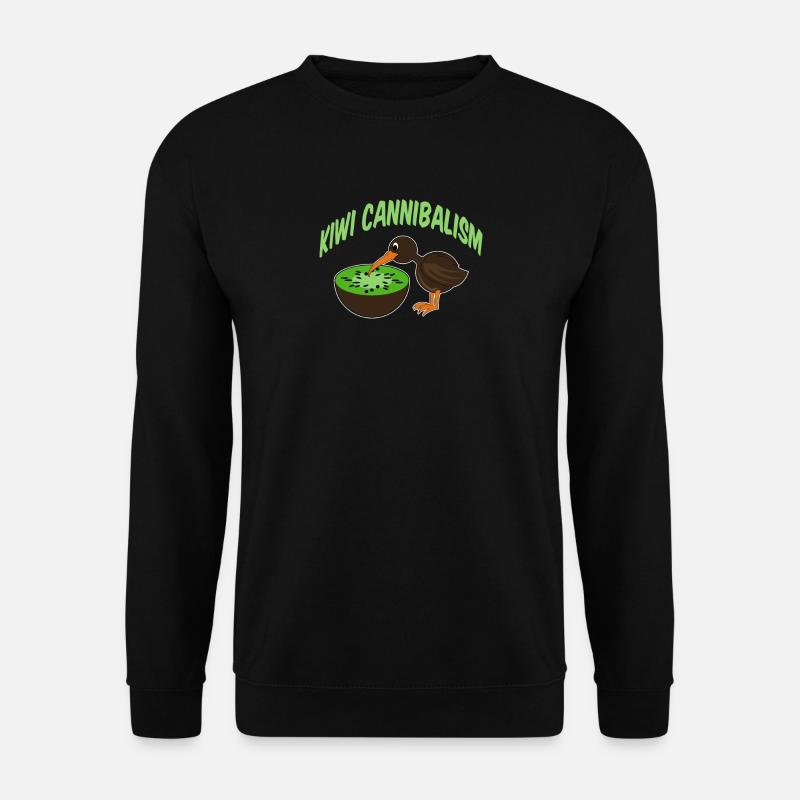 Kiwi Kannibalismus - Unisex Pullover - Schwarz
