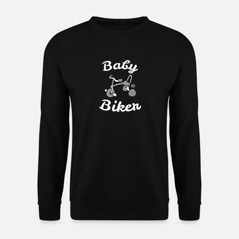 Baby Biker Dreirad Nachwuchs Rocker Cool - Unisex Pullover - Schwarz