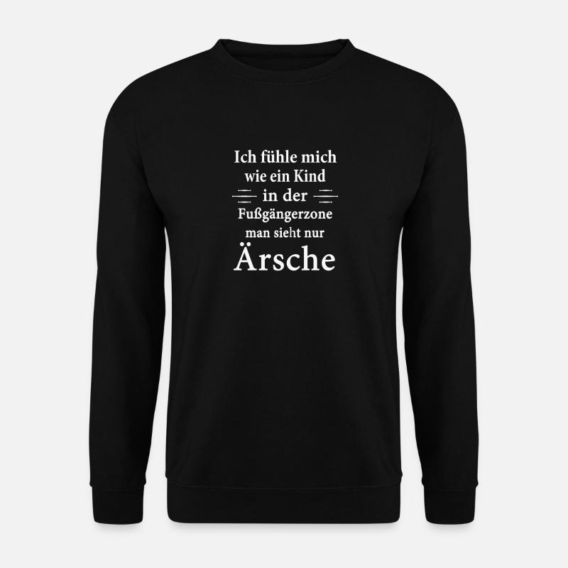 Frecher cooler Spruch - Unisex Pullover - Schwarz