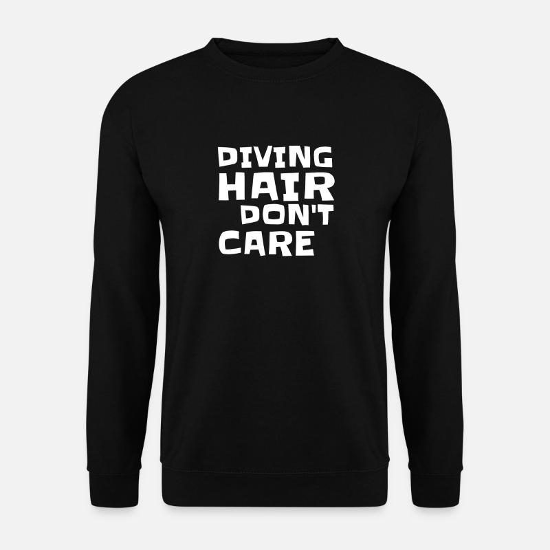 plongée - Sweat-shirt Unisexe - noir