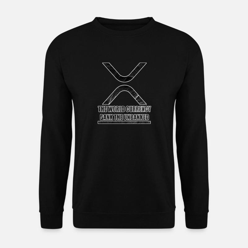 XRP World Currency - Unisex Pullover - Schwarz