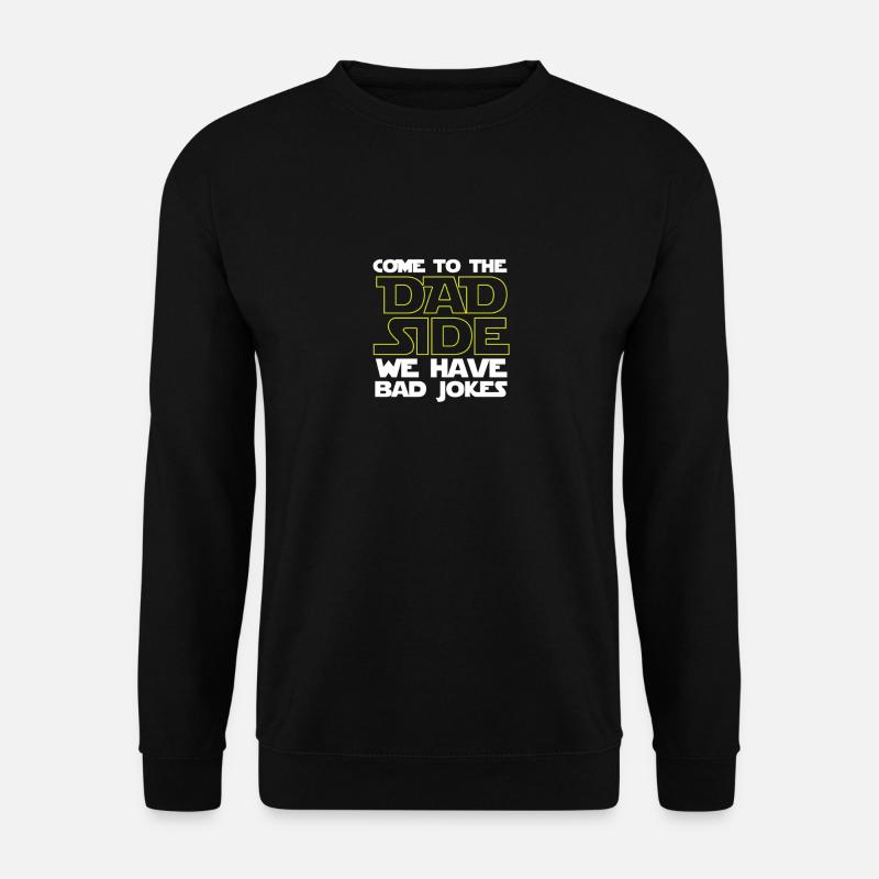 Dad Side - Unisex Pullover - Schwarz