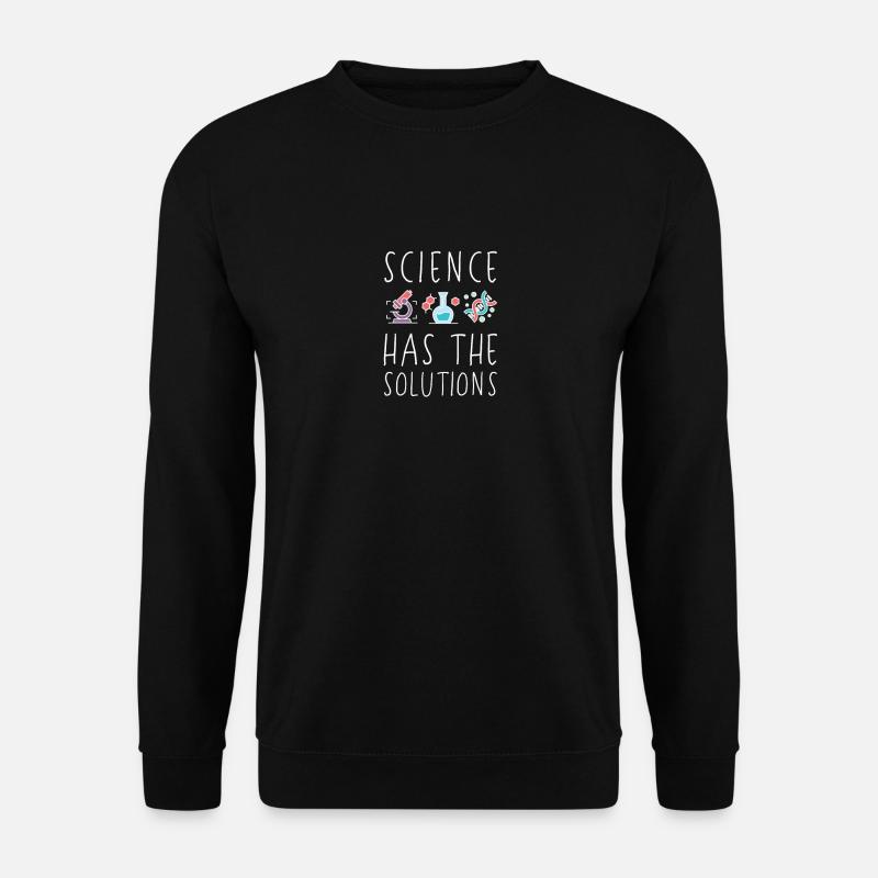 Science Shirt - Naturwissenschaften - Unisex Pullover - Schwarz
