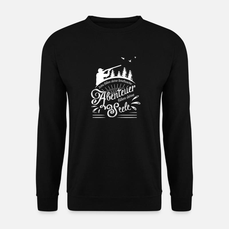 Hunt Hunter Funny Gift - Unisex Sweatshirt - black