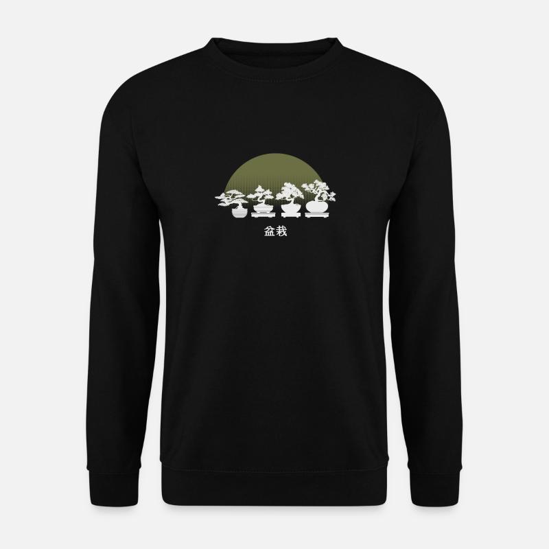 Bonsai T-Shirt Geschenk - Unisex Pullover - Schwarz