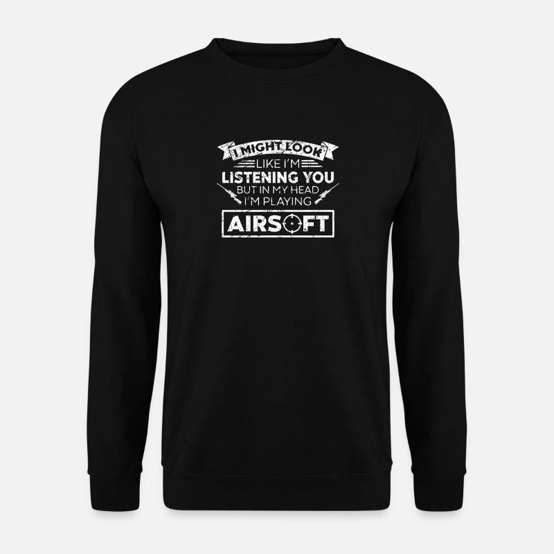 Airsoft - Unisex Pullover - Schwarz
