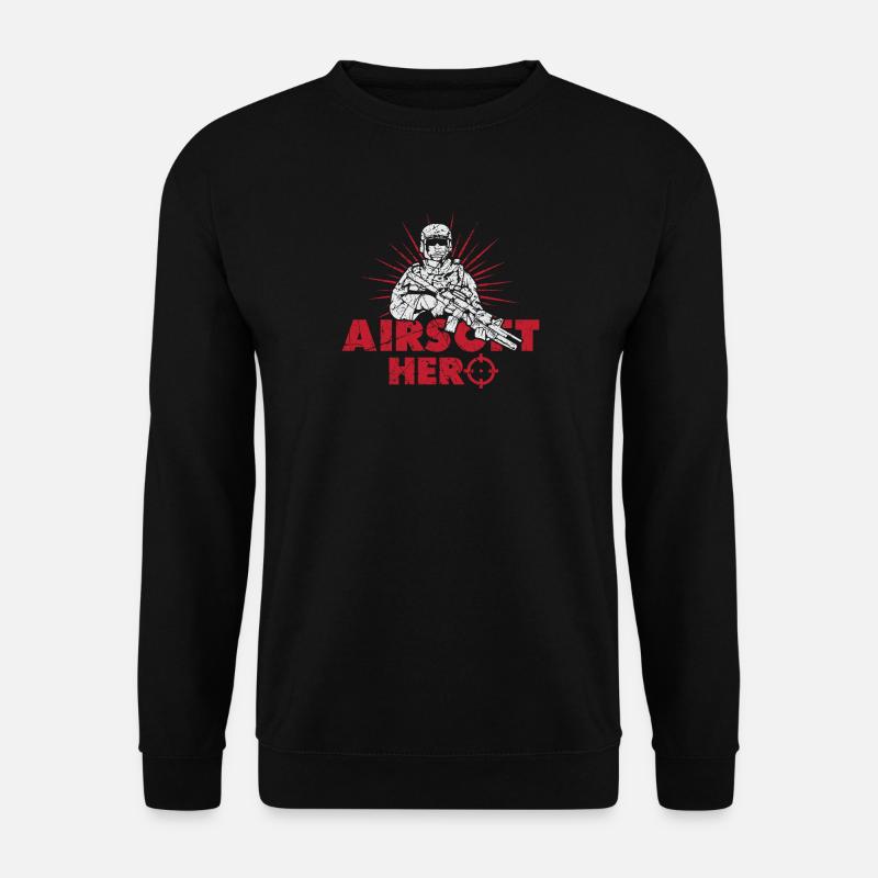 Airsoft - Unisex Pullover - Schwarz