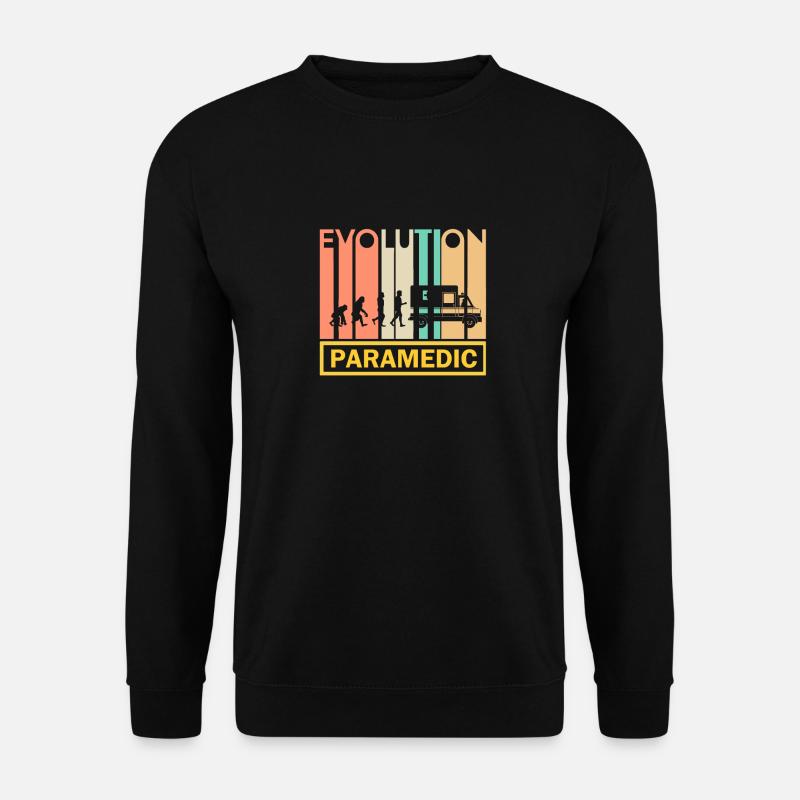 Rescue Service Emergency Call Sani Gift · Evolution - Unisex Sweatshirt - black