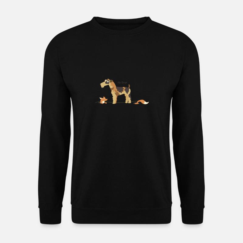Fox Terrier - Unisex Pullover - Schwarz
