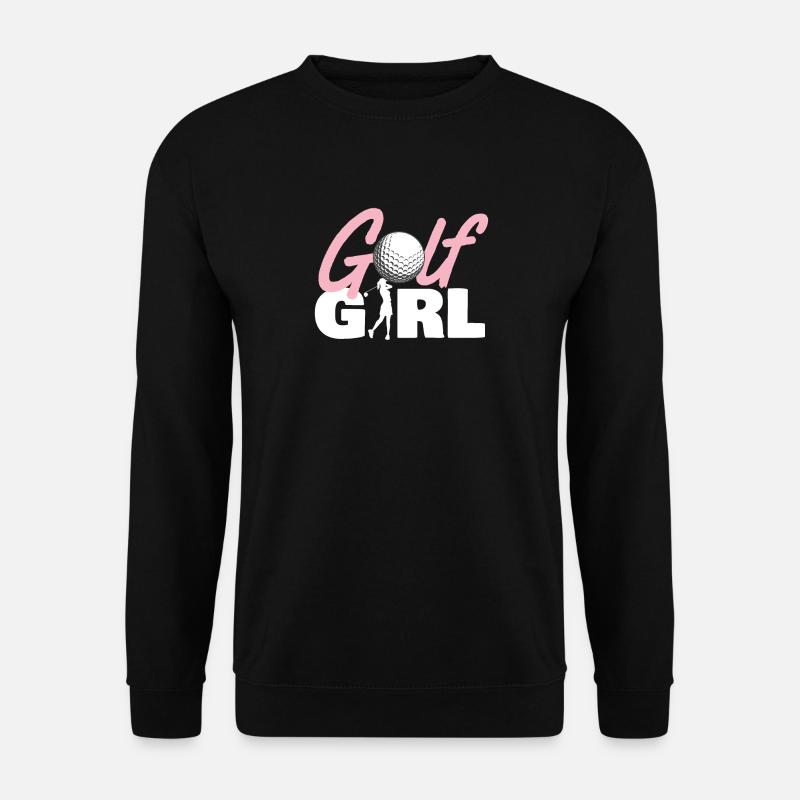 Golf Girl - Golf - Unisex Pullover - Schwarz