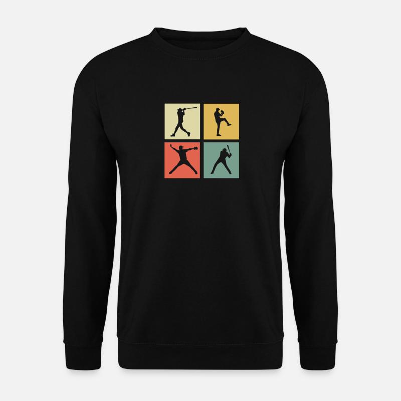 Baseball - Unisex Pullover - Schwarz