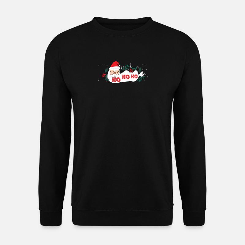 Ho Ho Ho - Unisex Sweatshirt - black